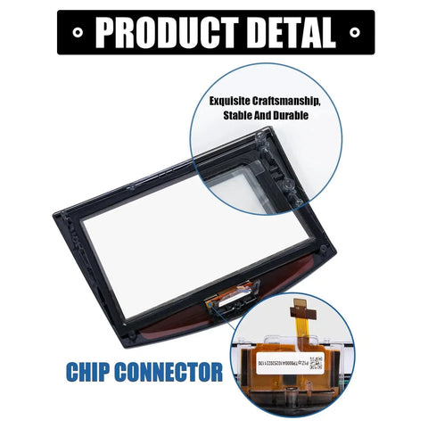 Touch Screen Display Replacement for 2013 to 2017 Cadillac ATS CTS XTS SRX ELR with chip connector detail