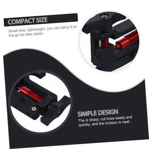 Close-up of Hydraulic Hose Fitting Insert Tool for Brake System, Compact and Lightweight, Universal Oil Needle Driver with Lock.