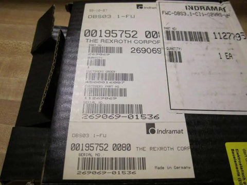 Packaging of Single Slave Interface Circuit Board DBS03.1-FW FWC-DBS3.1-CI1-02VRS-NN, spare part for industrial automation