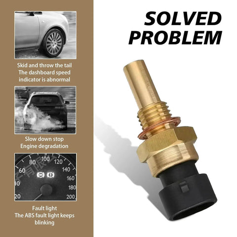 Drop In Replacement 2 Pin Car Coolant Temperature Sensor For Delphi Gold Direct Fit OEM Nos 15404280 compatible with Buick, Camaro