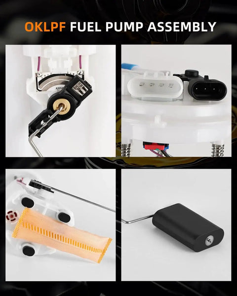 Electric Fuel Pump Module Assembly Compatible With 1997-2002 Chevy S10 4.3L V6 showing various components