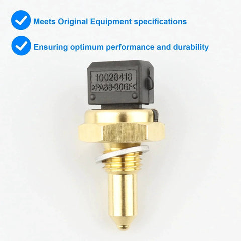 Engine Coolant Temperature Sensor For BMW Vehicles Replacement ECT Sensor TS10270 1580792 gold and black front view