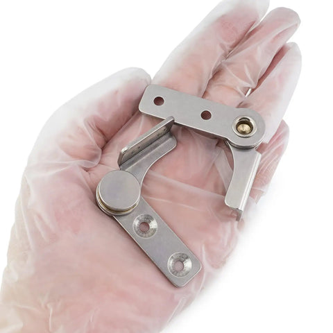 2.0 Nm Torque Shaft Hinges With Adjustable Damping For Cabinets, Doors, Windows, And Foldable Tables, 304 stainless steel hinge pair