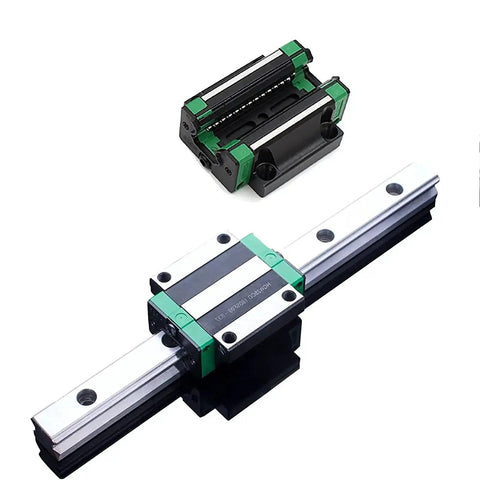 Square Linear Guide Rail Kit HGW25 700mm With 2 Flange Carriage Blocks HGW25CA for CNC Machines and DIY Projects