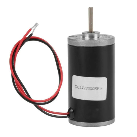 High Speed Permanent Magnet DC Motor 6V 12V 24V 3500-8000 RPM With CW CCW Control for DIY generator and small machines, copper windings