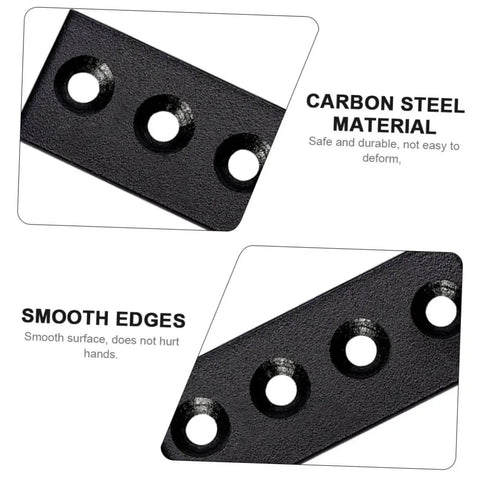 Track Connecting Plate For Barn Door Rails In Carbon Steel With Smooth Finish Easy Installation And Heavy Duty Strength