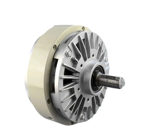 Magnetic Particle Brake FZ50A 1 5 Kg Heavy Duty Industrial Braking System with metal housing and central shaft