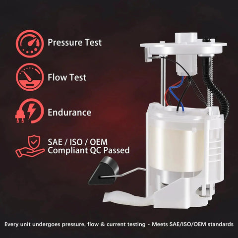 Fuel Pump Module Assembly E8937M Drop In Direct Fit Replacement For Toyota Camry 2.4L 2007 2008 2009 And 2.5L 2010 2011 OEM Style