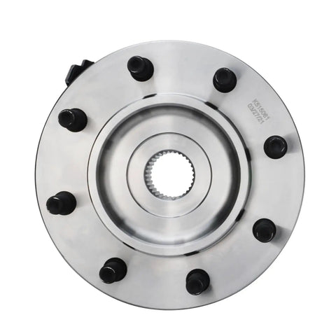 4WD Front Wheel Bearing Hubs For Dodge Ram 2500 3500 2003 2004 2005 Replacement Wheel Bearing And Hubs Assembly Set 2 Pack With Front ABS 8 Bolt Square Flange Hubs