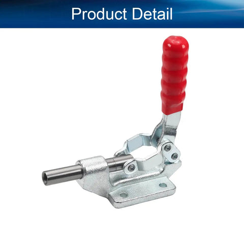 Heavy Duty Toggle Clamp With Quick Release For Woodworking And Welding, Pro Grade Built Tough 600 Lb Push Pull Action, 272 Kg Holding Capacity