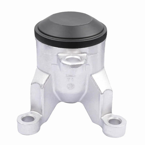 Front view of a single mount from Beefed Up Engine And Transmission Mount Kit For Nissan Altima 2007 Through 2012 3 5L And Maxima 2009 Through 2014 3 5L Auto CVT Replacement Set Of 5 Premium OE Quality Heavy Duty Mounts.