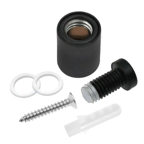 12 Pcs Stainless Steel Wall Sign Standoff Screws One Half Inch By Zero Point Seven Eight Inch Black Mounting Hardware components
