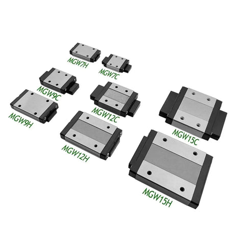 Beefed Up Compact Miniature Linear Guide Rail With Slider Block For Precision CNC Machines And Robotic Arms 250mm, multiple sizes