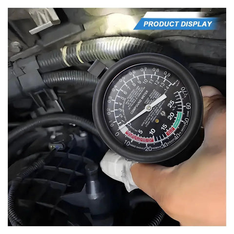 Pro Grade Fuel Pump And Vacuum Tester Gauge Kit For Cars And Carburetors Universal Pressure Testing Meters for diagnostics