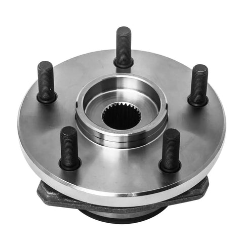 Alt Tag: Left Or Right Wheel Hub And Bearing Assembly For 1999 2004 Jeep Grand Cherokee Five Lug 4WD AWD Drop In Direct Fit Replacement OE Style