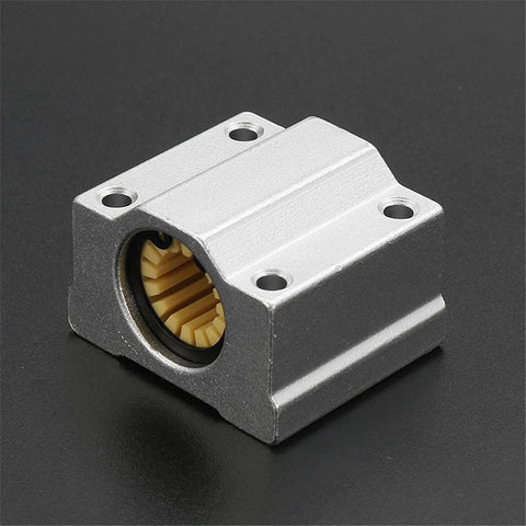 Four Pieces 12mm Solid Polymer Linear Bearing Slide Bushing For CNC Machines Self Lubricating And Dust Proof Oil Free Design