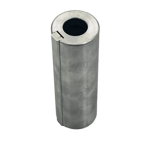 Crankshaft Adapter From Seven Eighths Taper To 1 Inch Shaft For Generators And Pressure Washers, 1144 Stress Proof Steel, 3 Inches Long With Included Key, Through Bolt Required To Secure Adapter To Engine For Industrial Equipment Use