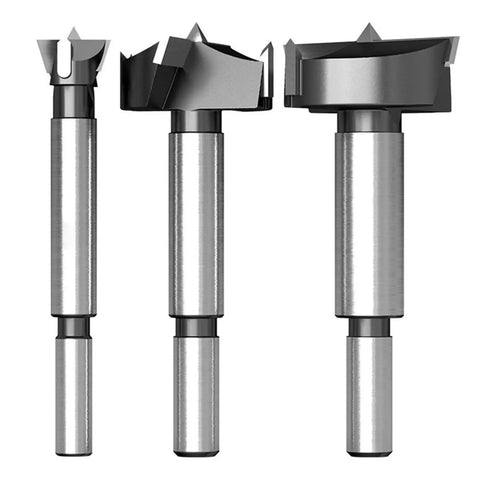Front view of 18mm Steel Hole Saw Drill Bit For Woodworking Heavy Duty Core Cutter Boring Bit For Wood Drilling DIY Projects And Pro Level Jobs One Piece Steel Wood Cutter Tool With Precise Cut.