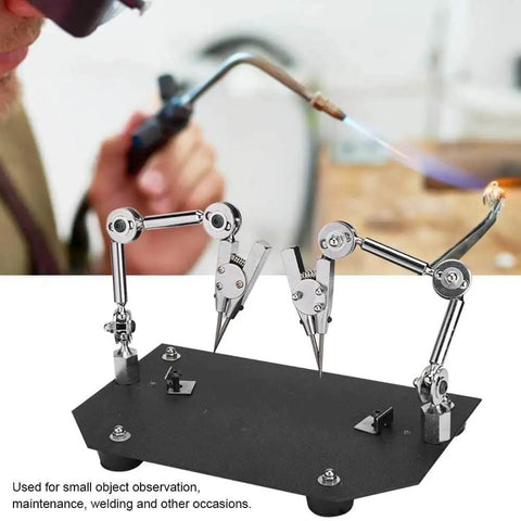 Adjustable Welding Clamp Clip Set Third Hand Tool For Soldering Modeling And Painting Ideal For Jewelry Making And Small Part Repair
