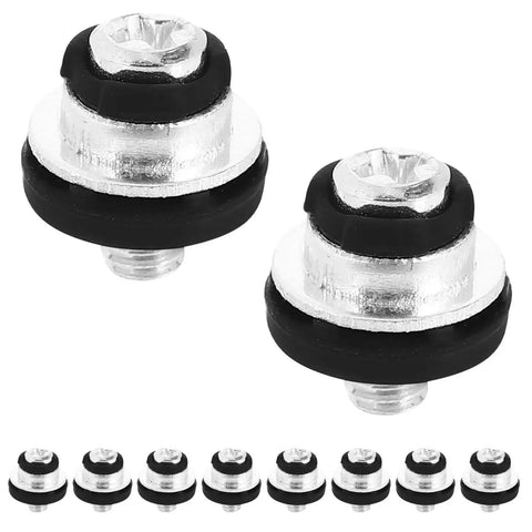 10 Pcs M3 Black Computer Hard Drive Screws Miniature Mounting Screws 8x8.7mm for PC and Laptop Repair Electronics