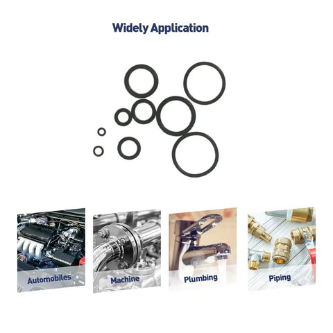 32 Sizes Metric O Ring Kit NBR Buna N Nitrile Rubber Gaskets for automotive plumbing and faucet repair blue 419 piece assortment