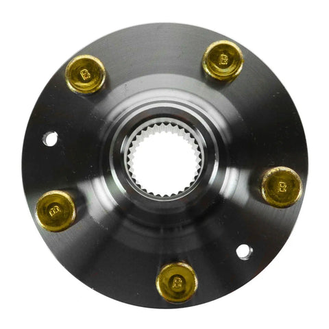 Top view of Front Wheel Bearing And Hub Kit For 2002 To 2006 Acura RSX And 2004 To 2005 Honda Civic with visible bolt holes
