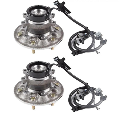 Front Left Wheel Hub And Bearing Assembly 515106 With ABS Compatible With Chevrolet Colorado 2004 2008 GMC Canyon Isuzu I Series 6 Lug