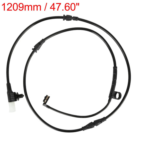 X AUTOHAUX front brake pad wear sensor harness for Land Rover Range Rover Sport 2005-2019, black, 1209mm long.
