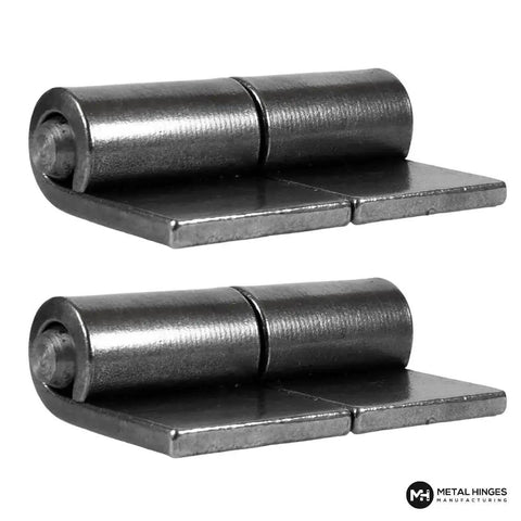 3.2 Inch Heavy Duty Weld On Gate Hinges With 5mm Carbon Steel, 440 Lbs Per Pair Capacity, Detachable Pin, side view