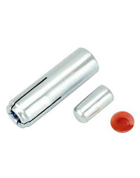 50 Pcs Drop-In Anchors Set 1/2-13 Inner Female Thread Expansion Anchors Zinc Plated For Solid Concrete Durable Indoor Dry Use