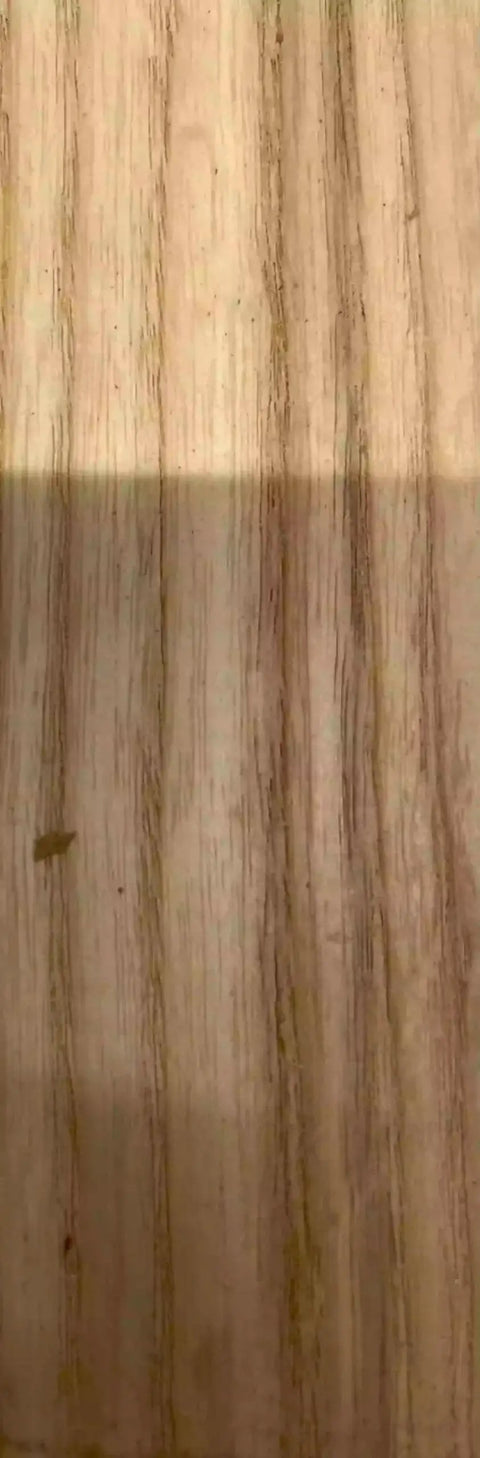 Close-up of White Ash Wood Turning Blank 2x2x6 Inches Kiln Dried Hardwood For Lathe Turning Spindle Projects Carving And DIY Woodworking Essentials By Exotic Wood Zone showing wood grain.