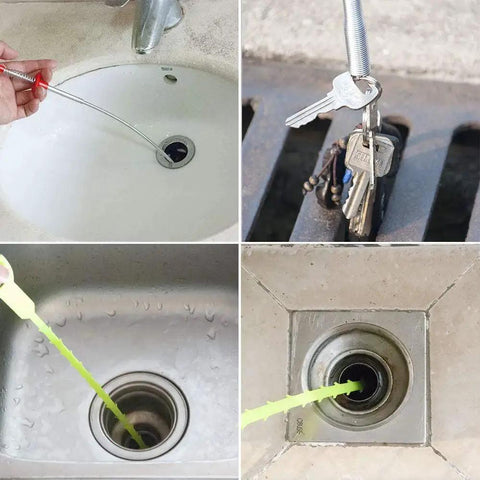 Flexible Grabber Claw Reacher Tool With Four Claws For Narrow Spaces Drain Clog Removal And No Fuss Reaching Aid Dr Pen 35.4 Inch
