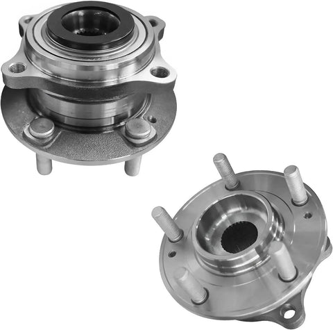 Front Wheel Bearing And Hub Replacement Kit For 2016 2017 2018 2019 Hyundai Sonata And Kia Optima With Front Sway Bar End Links