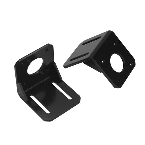 42mm Nema 17 Stepper Motor Mounting Bracket With M3 Screws Six Pack, Heavy Duty Alloy Steel, High Precision Slot Holes
