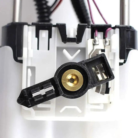 Close-up of fuel pump assembly for Direct Fit E3614M Fuel Pump Replacement for 2004 2005 Chevy Colorado and GMC Canyon 2.8L 3.5L