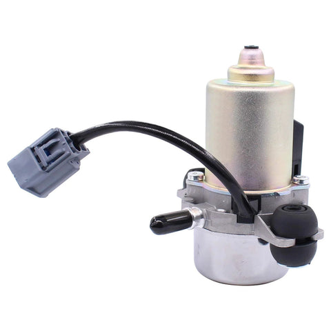 NewYall UP-28 electric brake booster vacuum pump with silver motor housing, black cable and gray connector