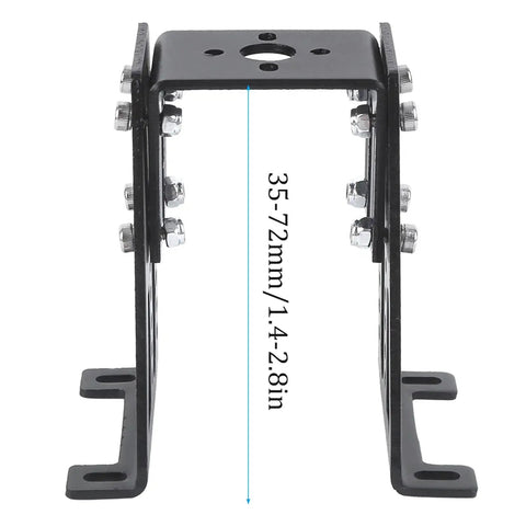 Lightweight Aluminum RC Motor Mounting Bracket for Small Model Aircraft Removable Bracket Stand with 35-72mm size adjustment