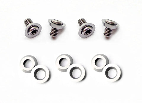 Round Carbide Cutter Set For Wood Lathe Hollowing And Wood Turning One Third Inch Diameter 8.9mm 30 Degree Cutting Angle Tungsten Carbide Finishers Tools DIY Hollowing Bits For Pros And Beginners 10 Pieces shown with screws and washers.