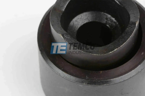 Close-up of 3/4 Inch Conduit Punch And Die Set for Hydraulic Knockout Driver, pro grade 1.05 inch hole, fits 0.430 inch draw studs