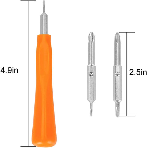 Screwdriver With Double Head Torx T6 T15 For Ring Video Doorbell Systems Including Doorbell 2 Pro And Elite Battery Change