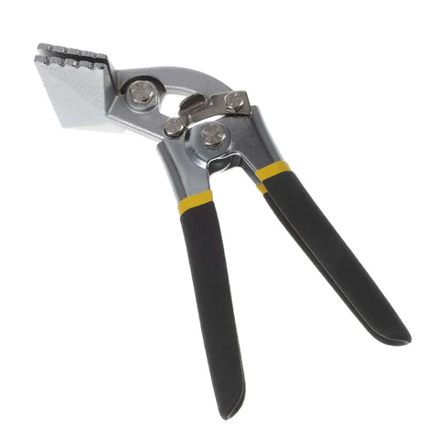 Beefy Heavy Duty Metal Flattening Tool And Duckbill Pliers For Seamers, 3 Inch Flat Bar Bender, durable steel, locking jaws