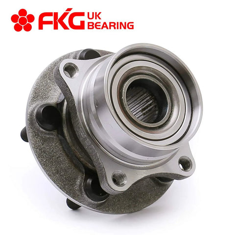 Front Wheel Bearing Hub Assembly Replacement For 2004 2009 Toyota Prius With Five Lug Design Front Left And Right Sides Set Of Two