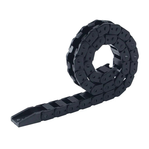 16.9in Opening Type Drag Chain Kit For P1P P1S P2S X1 X1C Flexible Nested Wire Carrier Cable Track Black 3D Printer Accessories