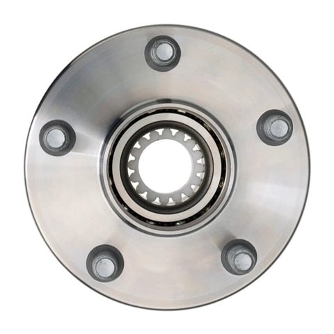 Front view of Rear Wheel Bearing And Hub Assembly For 2010 2013 Ford Transit Connect 2L With ABS Sensor Premium OEM Grade Replacement