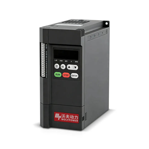 0.75KW To 2.2KW VFD Variable Frequency Drive 220V single phase input to three phase output front view