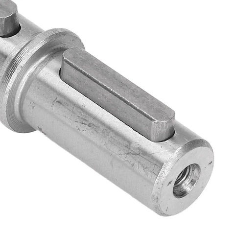 Beefy Alloy Steel Short Output Shaft Gear Speed Reducer Kit With Seven Accessories For NMRV040 RV040 And Nema34, close-up view