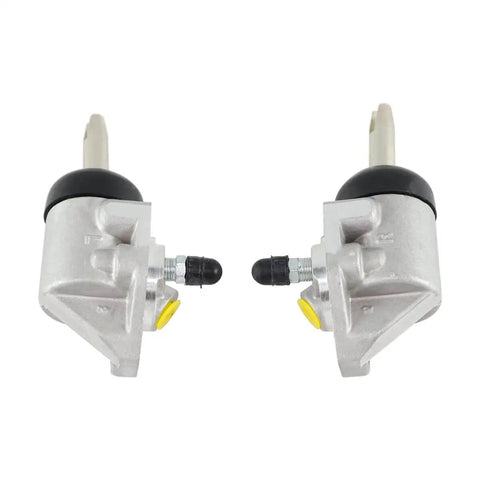 Hydraulic Uni-Servo Trailer Brake Cylinders Pair With Link Arms Left And Right Replacement For 10 By 2-1/4 Inch And 12 By 2 Inch Marine Trailer Brakes Aluminum Construction Durable DIY Friendly For Easy Install And Pro-Grade Performance