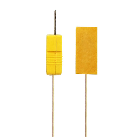 PerfectPrime TL0225 surface-contact K-type sensor probe with 0.25 mm diameter and yellow sticker probe, two-piece set
