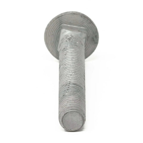 3/8-16 X 4 Inch Hot Dip Galvanized Carriage Bolt Kit Grade 307A With 50 Flat Washers And 50 Hex Nuts For Exterior Use Beefy All Weather Heavy Duty Outdoor Hardware Kit