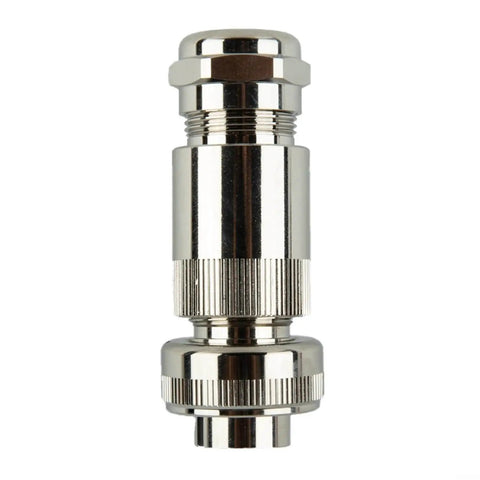 7-Pin Proportional Valve Connector for Hydraulic Valves, Full-Metal Housing, IP67 Sealed Female DIN EN 175201-804 Interface